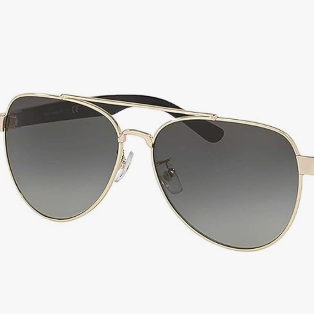 Tory Burch TY6070 Sunglasses 327111-57 -, Lt Grey Gradient TY6070-327111-57